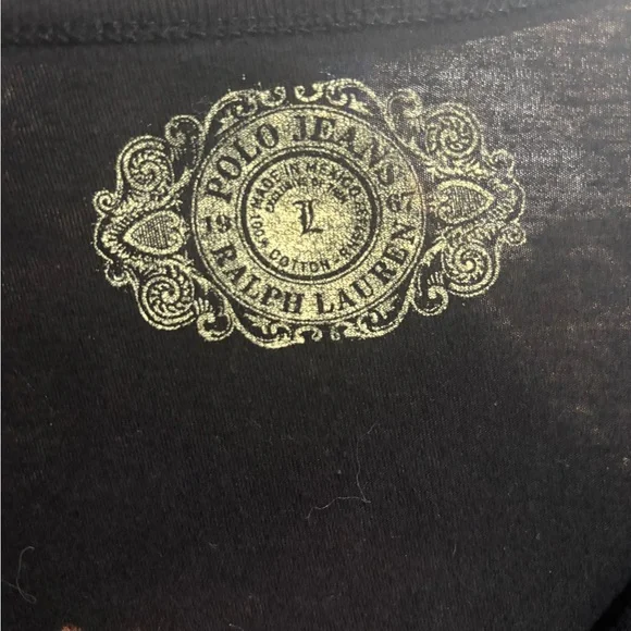 Stylish Black Women's Top- Ralph Lauren - Picture 4 of 7